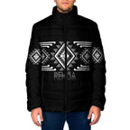 Aotearoa Atua Rehua Personalised Padded Jacket Maori God Of Healing Taniko Motifs