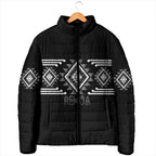 Aotearoa Atua Rehua Personalised Padded Jacket Maori God Of Healing Taniko Motifs