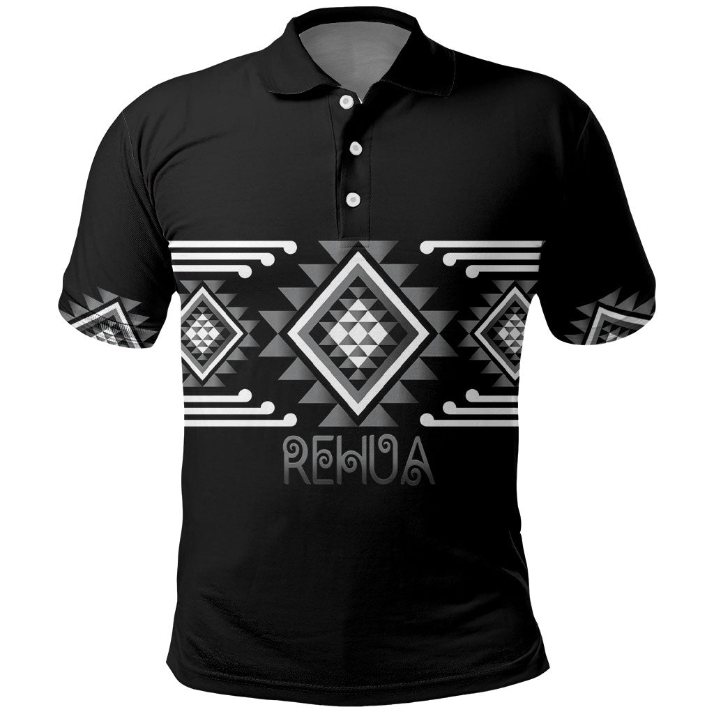 Aotearoa Atua Rehua Personalised Polo Shirt Maori God Of Healing Taniko Motifs