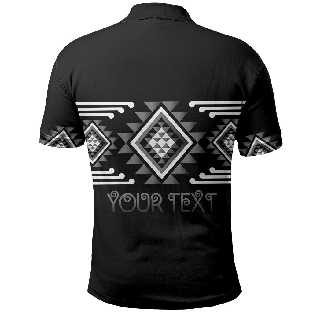 Aotearoa Atua Rehua Personalised Polo Shirt Maori God Of Healing Taniko Motifs