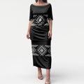 Aotearoa Atua Rehua Personalised Puletasi Maori God Of Healing Taniko Motifs