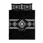 Aotearoa Atua Rehua Quilt Bed Set Maori God Of Healing Taniko Motifs