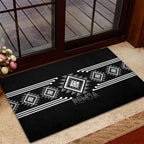 Aotearoa Atua Rehua Rubber Doormat Maori God Of Healing Taniko Motifs
