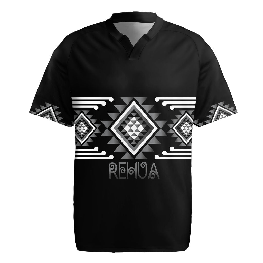 Aotearoa Atua Rehua Personalised Rugby Jersey Maori God Of Healing Taniko Motifs