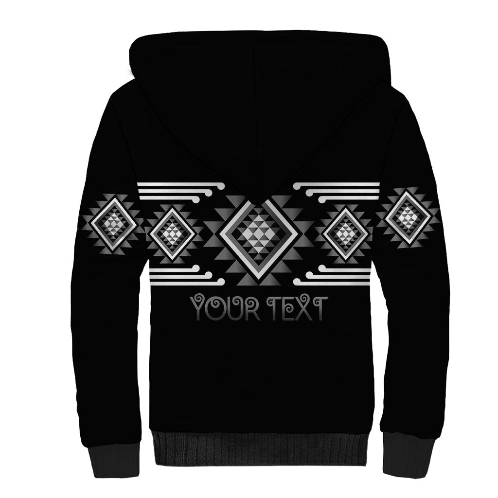 Aotearoa Atua Rehua Personalised Sherpa Hoodie Maori God Of Healing Taniko Motifs