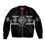 Aotearoa Atua Rehua Personalised Sleeve Zip Bomber Jacket Maori God Of Healing Taniko Motifs