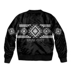 Aotearoa Atua Rehua Personalised Sleeve Zip Bomber Jacket Maori God Of Healing Taniko Motifs