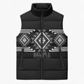 Aotearoa Atua Rehua Personalised Sleeveless Puffer Jacket Maori God Of Healing Taniko Motifs