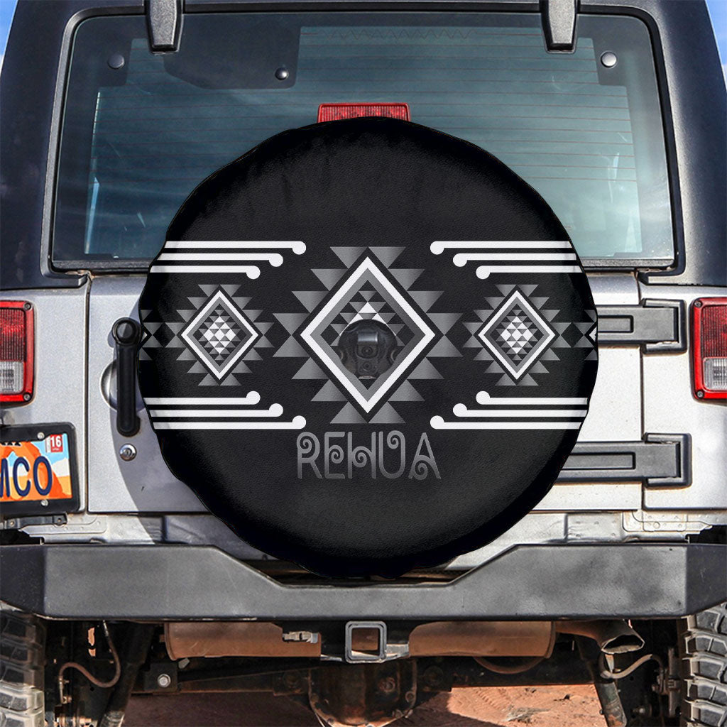 Aotearoa Atua Rehua Spare Tire Cover Maori God Of Healing Taniko Motifs
