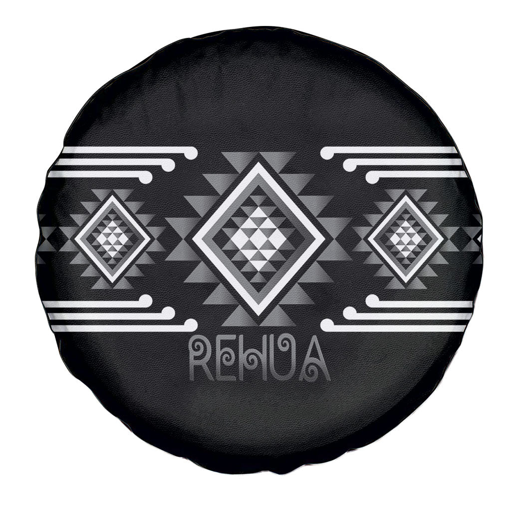 Aotearoa Atua Rehua Spare Tire Cover Maori God Of Healing Taniko Motifs