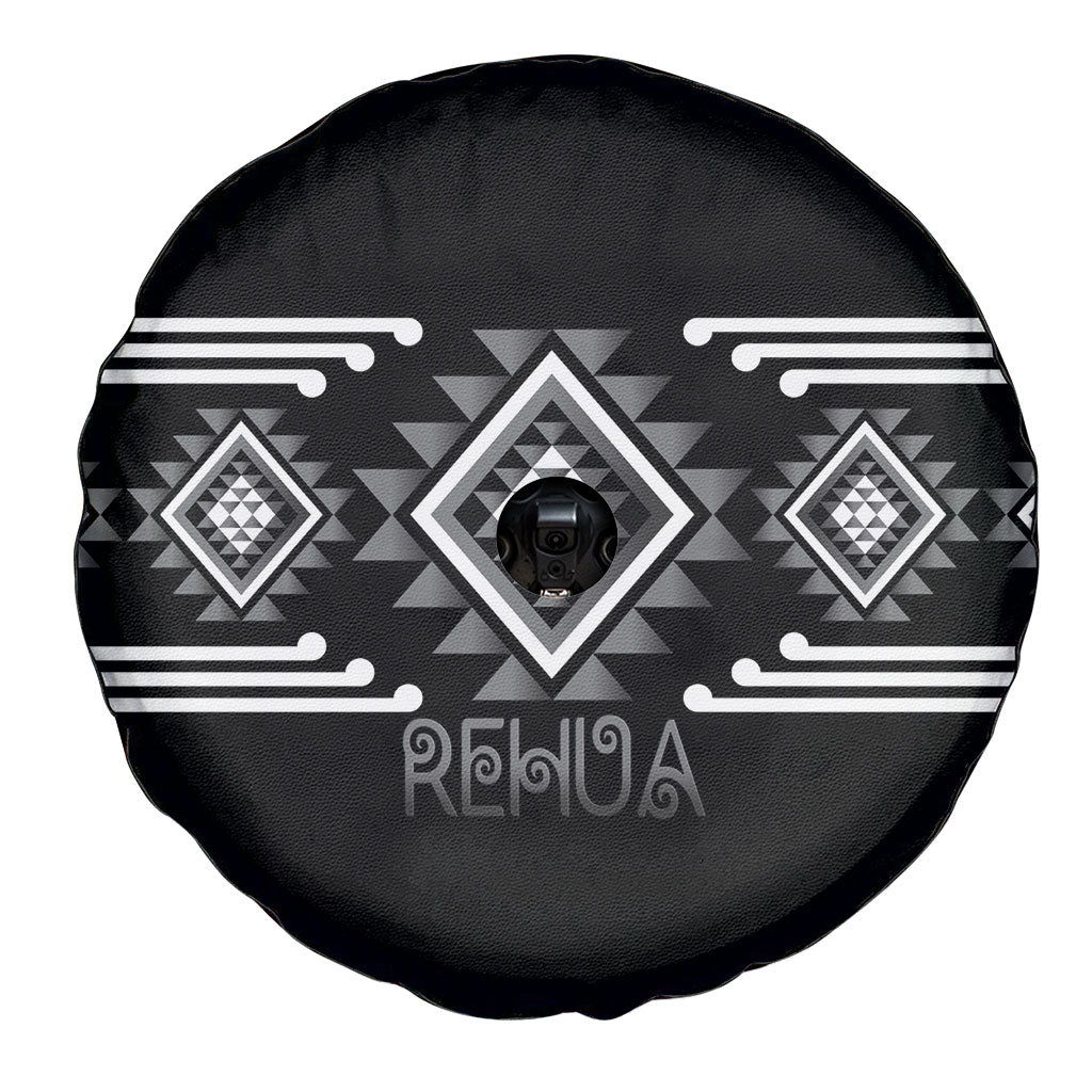 Aotearoa Atua Rehua Spare Tire Cover Maori God Of Healing Taniko Motifs