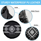 Aotearoa Atua Rehua Spare Tire Cover Maori God Of Healing Taniko Motifs