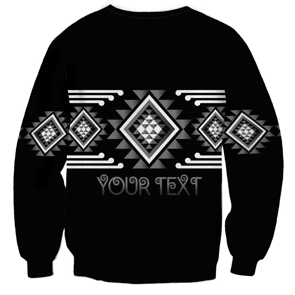 Aotearoa Atua Rehua Personalised Sweatshirt Maori God Of Healing Taniko Motifs