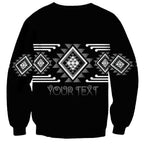 Aotearoa Atua Rehua Personalised Sweatshirt Maori God Of Healing Taniko Motifs