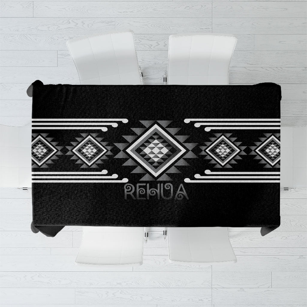 Aotearoa Atua Rehua Tablecloth Maori God Of Healing Taniko Motifs