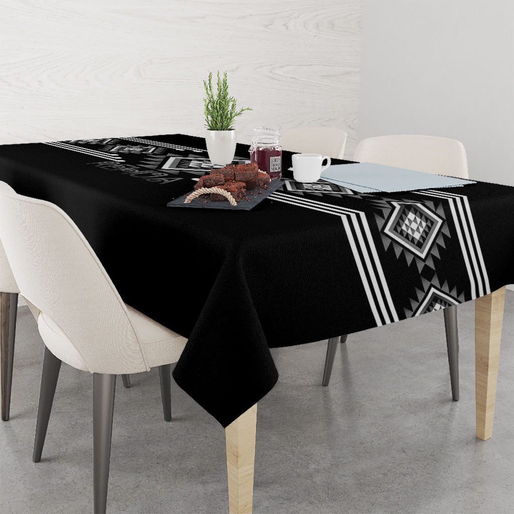Aotearoa Atua Rehua Tablecloth Maori God Of Healing Taniko Motifs