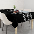 Aotearoa Atua Rehua Tablecloth Maori God Of Healing Taniko Motifs