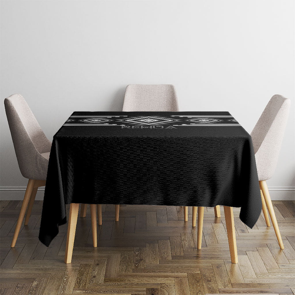 Aotearoa Atua Rehua Tablecloth Maori God Of Healing Taniko Motifs