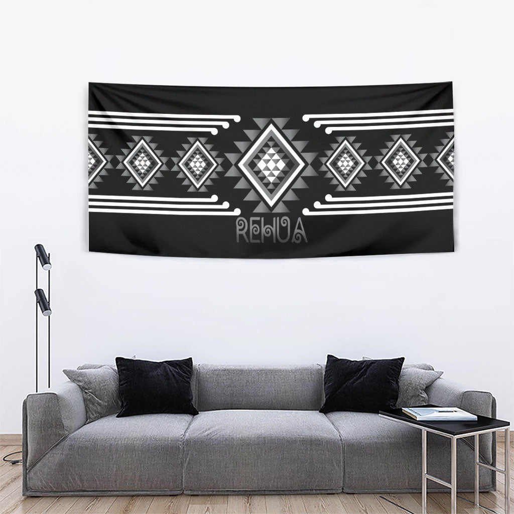 Aotearoa Atua Rehua Tapestry Maori God Of Healing Taniko Motifs
