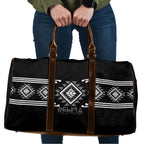 Aotearoa Atua Rehua Travel Bag Maori God Of Healing Taniko Motifs