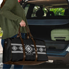 Aotearoa Atua Rehua Travel Bag Maori God Of Healing Taniko Motifs