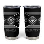 Aotearoa Atua Rehua Personalised Tumbler Cup Maori God Of Healing Taniko Motifs