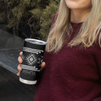 Aotearoa Atua Rehua Personalised Tumbler Cup Maori God Of Healing Taniko Motifs