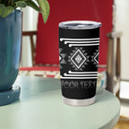 Aotearoa Atua Rehua Personalised Tumbler Cup Maori God Of Healing Taniko Motifs