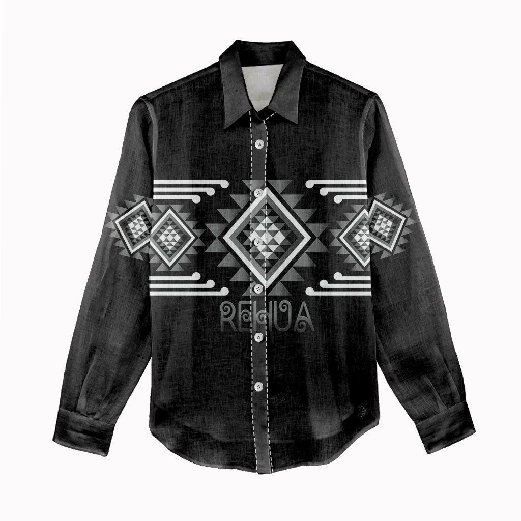 Aotearoa Atua Rehua Personalised Women Casual Shirt Maori God Of Healing Taniko Motifs