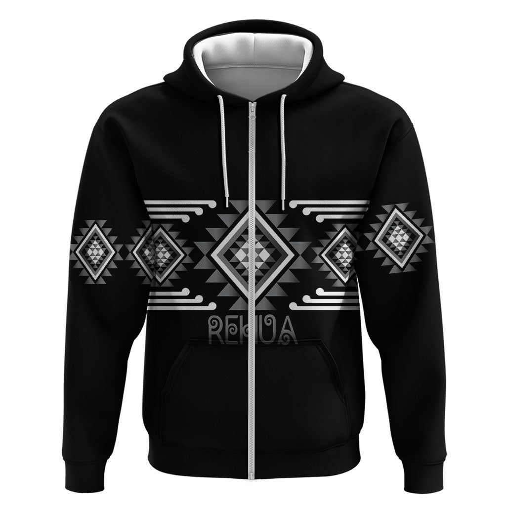 Aotearoa Atua Rehua Personalised Zip Hoodie Maori God Of Healing Taniko Motifs