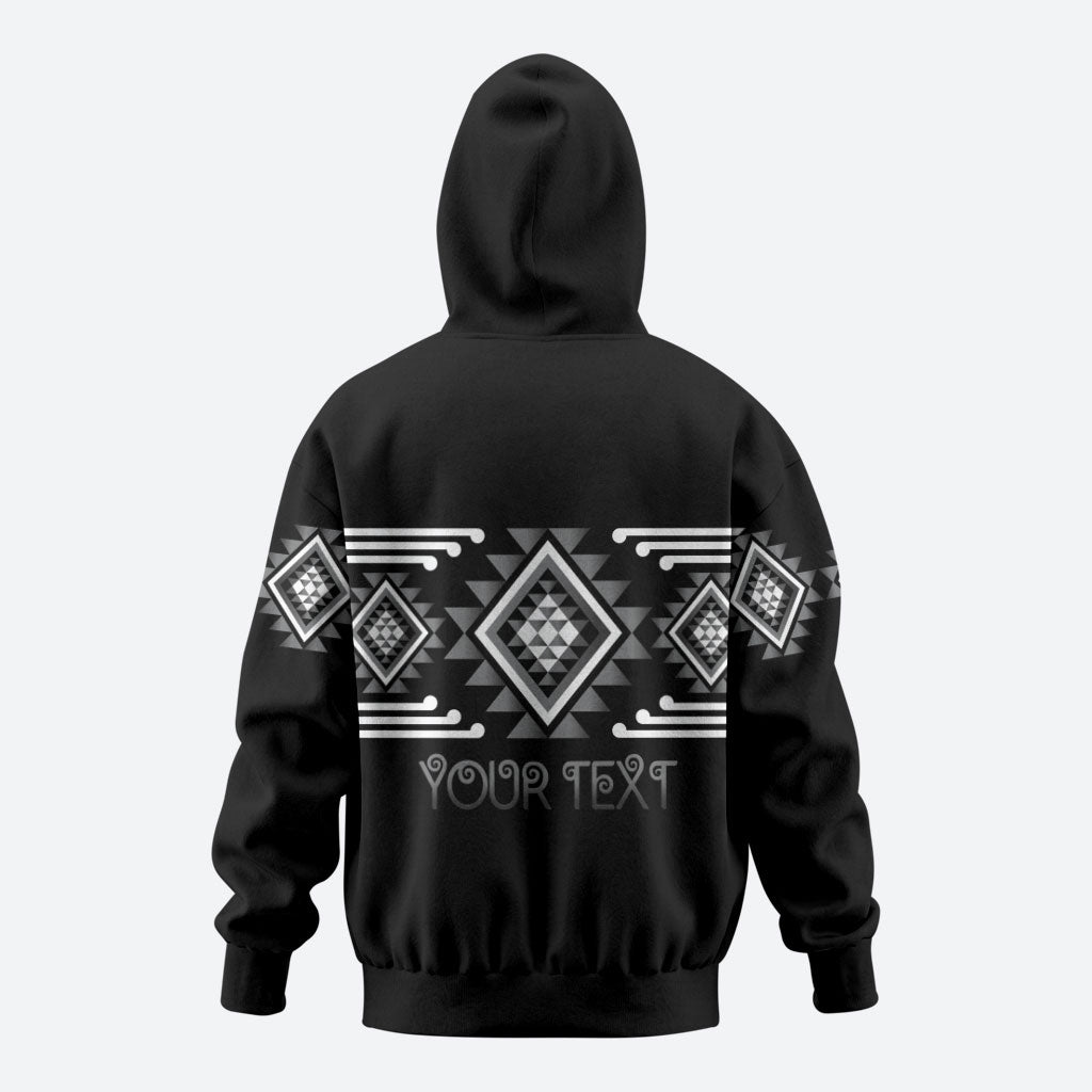 Aotearoa Atua Rehua Personalised Zip Hoodie Maori God Of Healing Taniko Motifs