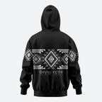 Aotearoa Atua Rehua Personalised Zip Hoodie Maori God Of Healing Taniko Motifs