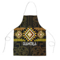 Aotearoa Atua Mahuika Apron Maori Goddess Of Fire Taniko Motifs