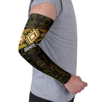 Aotearoa Atua Mahuika Personalised Arm Sleeves Maori Goddess Of Fire Taniko Motifs