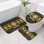 Aotearoa Atua Mahuika Bathroom Set Maori Goddess Of Fire Taniko Motifs