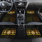 Aotearoa Atua Mahuika Personalised Car Mats Maori Goddess Of Fire Taniko Motifs