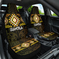 Aotearoa Atua Mahuika Car Seat Cover Maori Goddess Of Fire Taniko Motifs
