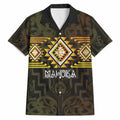 Aotearoa Atua Mahuika Personalised Hawaiian Shirt Maori Goddess Of Fire Taniko Motifs