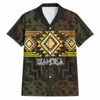 Aotearoa Atua Mahuika Personalised Hawaiian Shirt Maori Goddess Of Fire Taniko Motifs