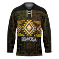 Aotearoa Atua Mahuika Personalised Hockey Jersey Maori Goddess Of Fire Taniko Motifs