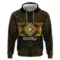 Aotearoa Atua Mahuika Personalised Hoodie Maori Goddess Of Fire Taniko Motifs
