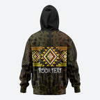 Aotearoa Atua Mahuika Personalised Hoodie Maori Goddess Of Fire Taniko Motifs