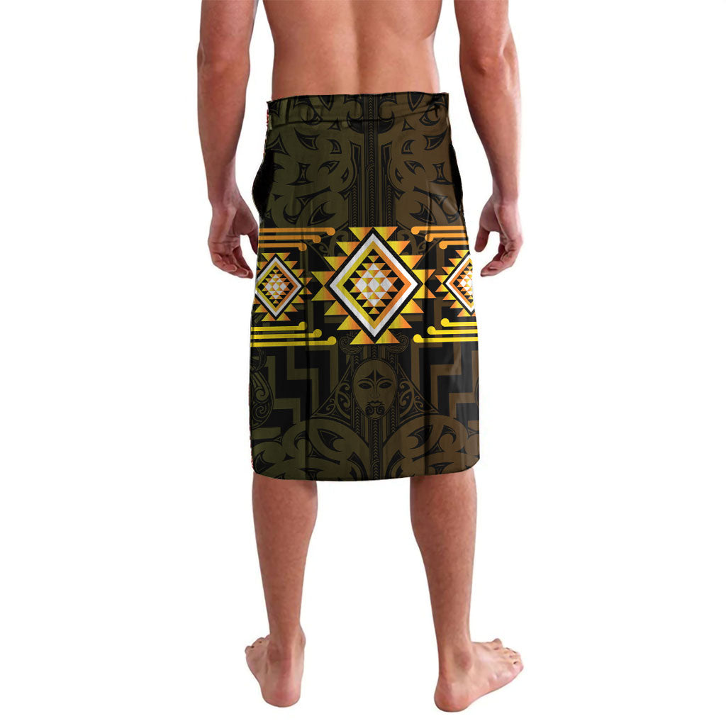 Aotearoa Atua Mahuika Personalised Lavalava Maori Goddess Of Fire Taniko Motifs