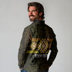 Aotearoa Atua Mahuika Personalised Long Sleeve Polo Shirt Maori Goddess Of Fire Taniko Motifs