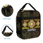 Aotearoa Atua Mahuika Lunch Bag Maori Goddess Of Fire Taniko Motifs