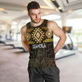 Aotearoa Atua Mahuika Personalised Men Tank Top Maori Goddess Of Fire Taniko Motifs