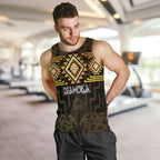 Aotearoa Atua Mahuika Personalised Men Tank Top Maori Goddess Of Fire Taniko Motifs