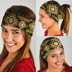 Aotearoa Atua Mahuika Neck Gaiter Maori Goddess Of Fire Taniko Motifs