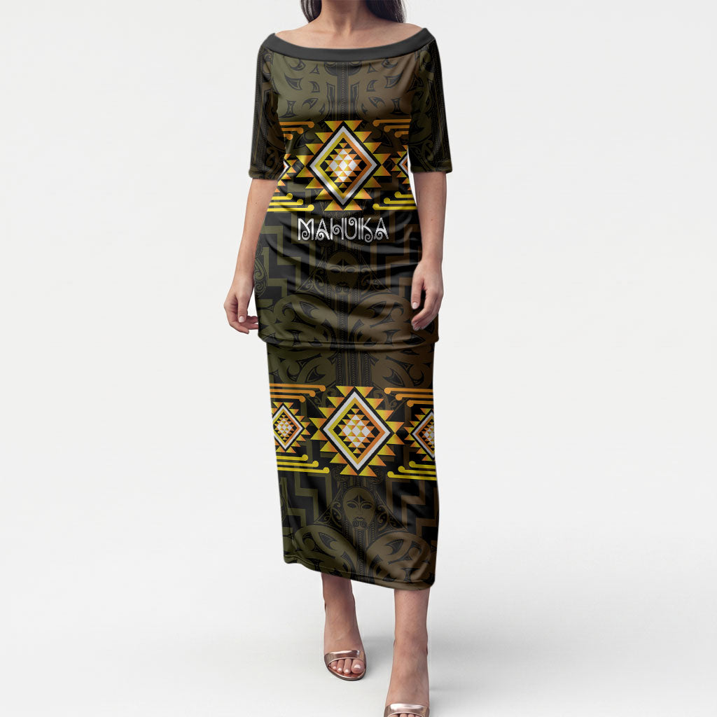 Aotearoa Atua Mahuika Personalised Puletasi Maori Goddess Of Fire Taniko Motifs