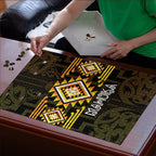 Aotearoa Atua Mahuika Puzzle Maori Goddess Of Fire Taniko Motifs